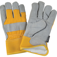 Gants d'ajusteur doubl&eacute;s pour l'hiver &agrave; chaleur sup&eacute;rieure, Moyen, Paume en Cuir de vache refendu, Doublure en Thinsulate Pryde Industrial Inc.