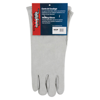 Standard-Duty Welder's Gloves, Split Cowhide, Size Large Pryde Industrial Inc.