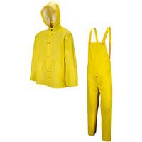 Lightweight Flame Retardant Rainsuit, 5X-Large, High Visibility Yellow Pryde Industrial Inc.
