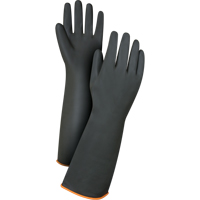 Gants de poids lourd pour la manipulation de produits chimiques, Taille Grand/9, 18" lo, Latex de caoutchouc, 30 mils Pryde Industrial Inc.