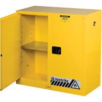 Sure-Grip&reg; Ex Flammable Storage Cabinets, 30 gal., 2 Door, 43" W x 44" H x 18" D Pryde Industrial Inc.