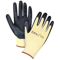 Gants r&eacute;sistants &agrave; la coupe avec prise sup&eacute;rieure, Taille Grand/9, Calibre 13, Rev&ecirc;tement Mousse de nitrile, Enveloppe en Aramide, ANSI/ISEA 105 niveau 3/EN 388 niveau 5 Pryde Industrial Inc.