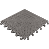 Tapis ErgoDeck Soft No 566, PVC, 1-1/2' la c, 1-1/2' lo, 7/8" &eacute;paisseur, Charbon Pryde Industrial Inc.
