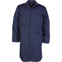 Sarrau de laboratoire, Poly-coton, 46, Bleu marine Pryde Industrial Inc.