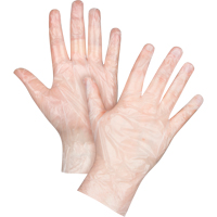 Economy Disposable Gloves, Small, Polyethylene, 1-mil, Powder-Free, Clear Pryde Industrial Inc.