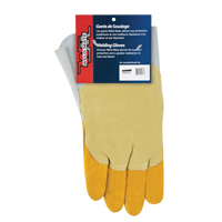 Gants de soudage pour pipelinier, Cuir de vache refendu, Taille Grand Pryde Industrial Inc.
