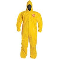 Hooded Coveralls, Tychem&reg; 2000, 3X-Large, Yellow Pryde Industrial Inc.