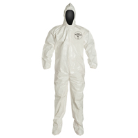 Tychem&reg; 4000 Coveralls, 2X-Large, White Pryde Industrial Inc.