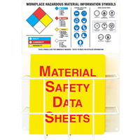 Haz-Mat Basket Style Centre Boards, English, Binders Included Pryde Industrial Inc.