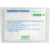 Large Compress Bandage, 15" L x 4-1/2" W Pryde Industrial Inc.
