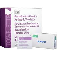 Benzalkonium Chloride Wipes, Towelette, Antiseptic Pryde Industrial Inc.