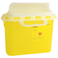 Boîtes pour objets pointus & tranchants BD, Capacit&eacute; de 5,1 L  Pryde Industrial Inc.