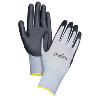 Lightweight Breathable Coated Gloves, 11/2X-Large, Foam Nitrile Coating, 13 Gauge, Polyester Shell Pryde Industrial Inc.