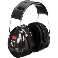 Peltor Optime 101 Series Earmuffs, Headband, 27 NRR dB Pryde Industrial Inc.