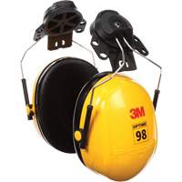 Peltor Optime 98 Series Earmuffs, Cap Mount, 23 NRR dB Pryde Industrial Inc.