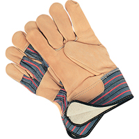 Gant pour ajusteur doubl&eacute;s pour l'hiver r&eacute;sistant &agrave; l'abrasion, Grand, Paume en Cuir fleur de vache, Doublure en Molleton de coton Pryde Industrial Inc.