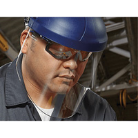 Ratchet Headgear with Faceshield, Polycarbonate, Ratchet Suspension Pryde Industrial Inc.