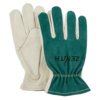 Gants de conducteur, Moyen, Paume en Cuir fleur de vache Pryde Industrial Inc.