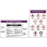 Cartes de portefeuille SIMDUT/SGH 2015 Pryde Industrial Inc.