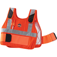 Vestes de refroidissement par changement de phase 6215HV, Petit/Moyen, Orange Pryde Industrial Inc.