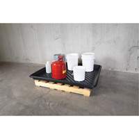 Ultra-Utility Trays&reg;, 36" L x 36" W x 4.75" H, 27 US gal. Spill Capacity Pryde Industrial Inc.