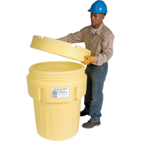 Ultra-Overpacks&reg; Drum, 95 gal., Stationary Pryde Industrial Inc.