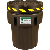 Ultra-Recycled Overpack&reg; Salvage Drum, 95 gal., Stationary Pryde Industrial Inc.