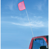 Tiges de s&eacute;curit&eacute; pour travaux l&eacute;gers Safety Whip, Fixation Fen&ecirc;tre, Hauteur 5', Orange Pryde Industrial Inc.