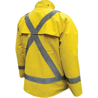 Miner 49er Mining Jacket, Neoprene, Small, Lime-Green Pryde Industrial Inc.
