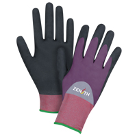Gants enduits de premi&egrave;re qualit&eacute; ZX-2, 11/2T-Grand, R&ecirc;vetement Nitrile/Mousse de nitrile, Calibre 18, Enveloppe en Nylon Pryde Industrial Inc.