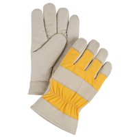 Premium Winter-Lined Work Gloves, Large, Grain Pigskin Palm, Foam Fleece Inner Lining Pryde Industrial Inc.