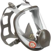 6000 Series Full Facepiece Reusable Respirator, Elastomer/Silicone/Thermoplastic, Small Pryde Industrial Inc.