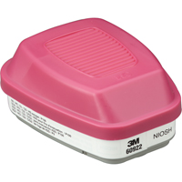 6000 Series Respirator Cartridges, Gas/Vapour Cartridge, Acid Gas/P100 Pryde Industrial Inc.