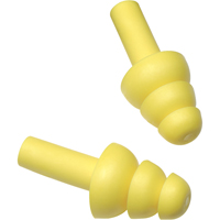 E-A-R Ultrafit Premolded Earplugs, Uncorded, Bulk - Polybag, 25 dB NRR, One-Size Pryde Industrial Inc.