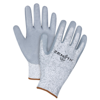 Gants &eacute;lastiques sans coutures r&eacute;sistants &agrave; la coupe, Taille Grand/9, Calibre 13, Rev&ecirc;tement Nitrile, Enveloppe en PEHP, ANSI/ISEA 105 niveau 2/EN 388 niveau 3 Pryde Industrial Inc.