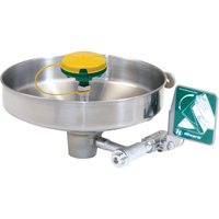Axion&reg; Eye/Face Wash Station, Wall-Mount Installation, Stainless Steel Bowl Pryde Industrial Inc.