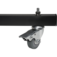 Optional Casters for COMBOframe Adjustable Modular Welding Screens Pryde Industrial Inc.