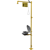 Combinaison de douche d'urgence & douche oculaire Halo Pryde Industrial Inc.