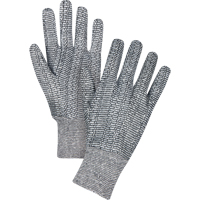 Gants de jersey, Grand, Poivre et sel, Non doubl&eacute;, Poignet en tricot Pryde Industrial Inc.