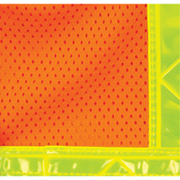 Standard-Duty Safety Vest, High Visibility Orange, Medium, Polyester Pryde Industrial Inc.