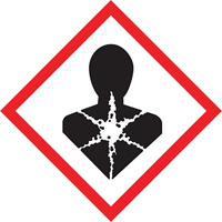 GHS Pictogram Labels, Vinyl, Roll, 4" L x 4" W Pryde Industrial Inc.