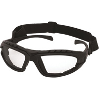Lunettes de s&eacute;curit&eacute; &agrave; monture noire Dustdevil, Lentille Transparent, Antibu&eacute;e/Anti-&eacute;gratignures, ANSI Z87+/R&eacute;pond ou surpasse la norme CSA Z94.3 Pryde Industrial Inc.