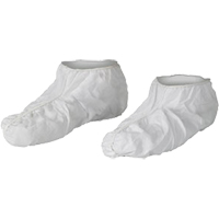 Couvre-chaussures Kleenguard A40, Moyen, Vinyle, Blanc Pryde Industrial Inc.