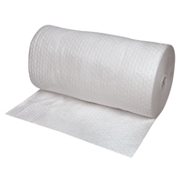 Premium Laminated (SMS) Sorbent Rolls, Heavyweight, 150' L x 30" W, 50 gal. Absorbancy Pryde Industrial Inc.