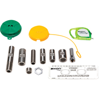 Axion Advantage&reg; Eye/Face Wash Upgrade Kit with Green ABS Plastic Eye/Face Wash Head Pryde Industrial Inc.