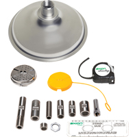 Axion Advantage&reg; Shower & Eye/Face Wash Upgrade Kit with Stainless Steel Eye/Face Wash Head & Showerhead Pryde Industrial Inc.