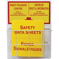 Basket Style Centre Boards, English & French, Binders Included Pryde Industrial Inc.