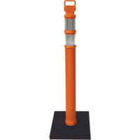 Ez-Grab Delineator Posts, 42" H, Orange Pryde Industrial Inc.