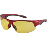 Lunettes de s&eacute;curit&eacute; s&eacute;rie Z1900, Lentille Ambr&eacute;e, Anti-&eacute;gratignures, R&eacute;pond ou surpasse la norme CSA Z94.3 Pryde Industrial Inc.