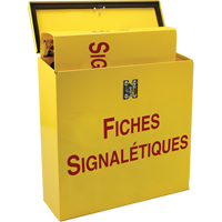 Safety Documents Job-Site Box, French, Binders Included Pryde Industrial Inc.